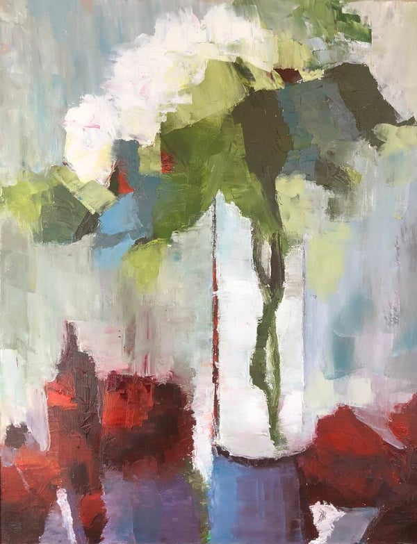 Bouquet vert et rouge