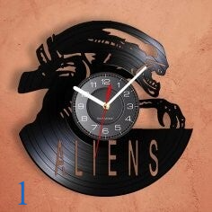 horloge vinyle