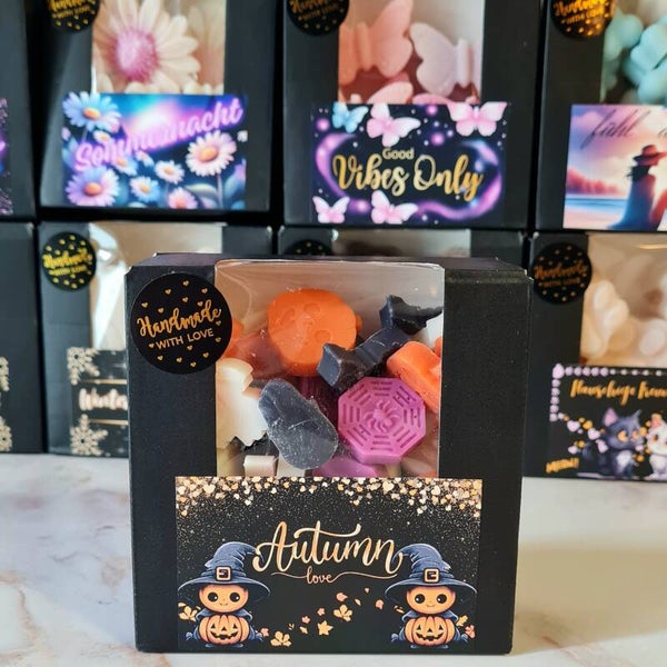 🍂 DUFTWAXTUM Autumn Love gemischt Box – „Buttercroissant“ (130g)