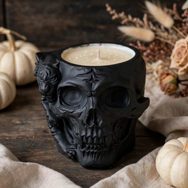 Totenkopf Tiger - Skull Kerze