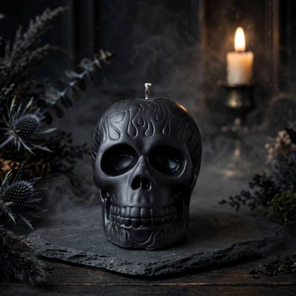 BLACK SOUL - Die Totenkopf Kerze für die dunkle Seele