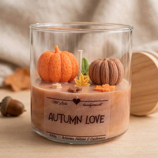 AUTUMN LOVE - kleiner Herbsttraum im XXL Glas