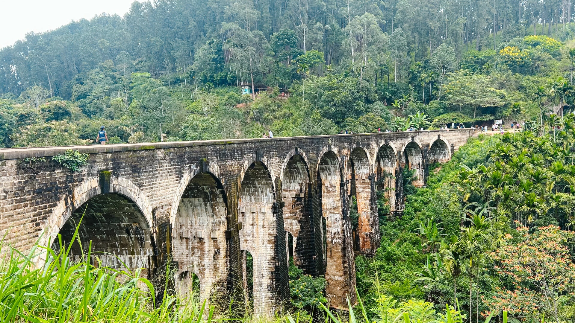Nine Arch Bridge in Ella, Sri Lanka