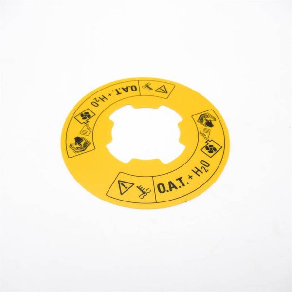 MGF/MG TF koelvloeistof label OAT