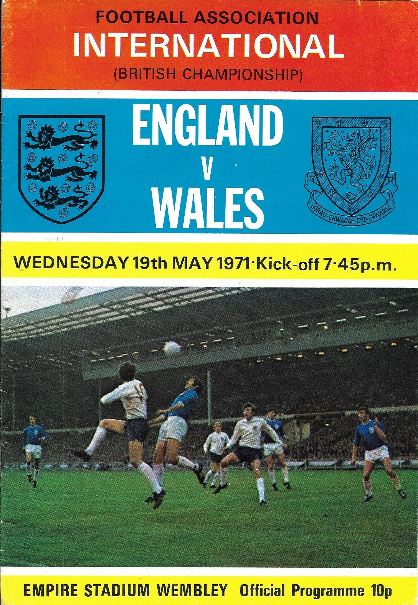 1970's Programmes International Hammers