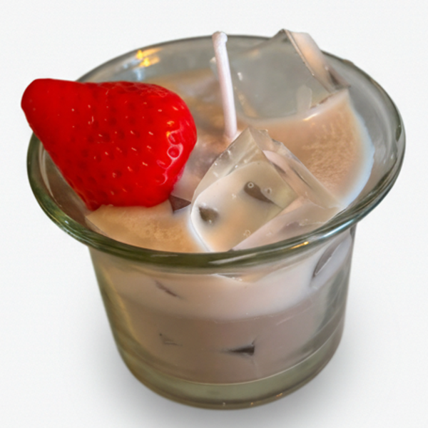 Mini Latte with Strawberry