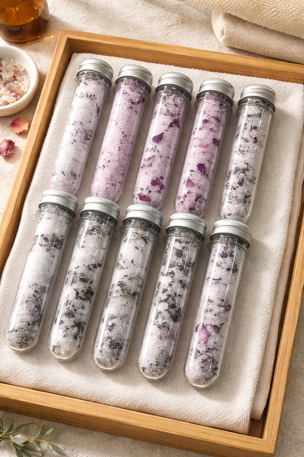 Bath Salt Tube