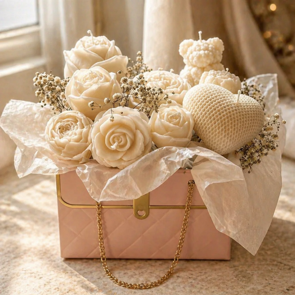 The "Everlasting Bloom" Signature Purse Arrangement