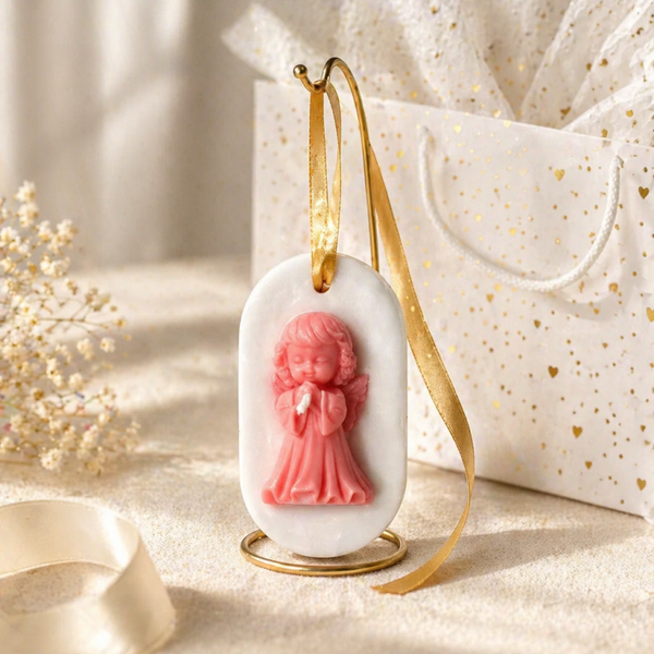 Angel Candle Tag
