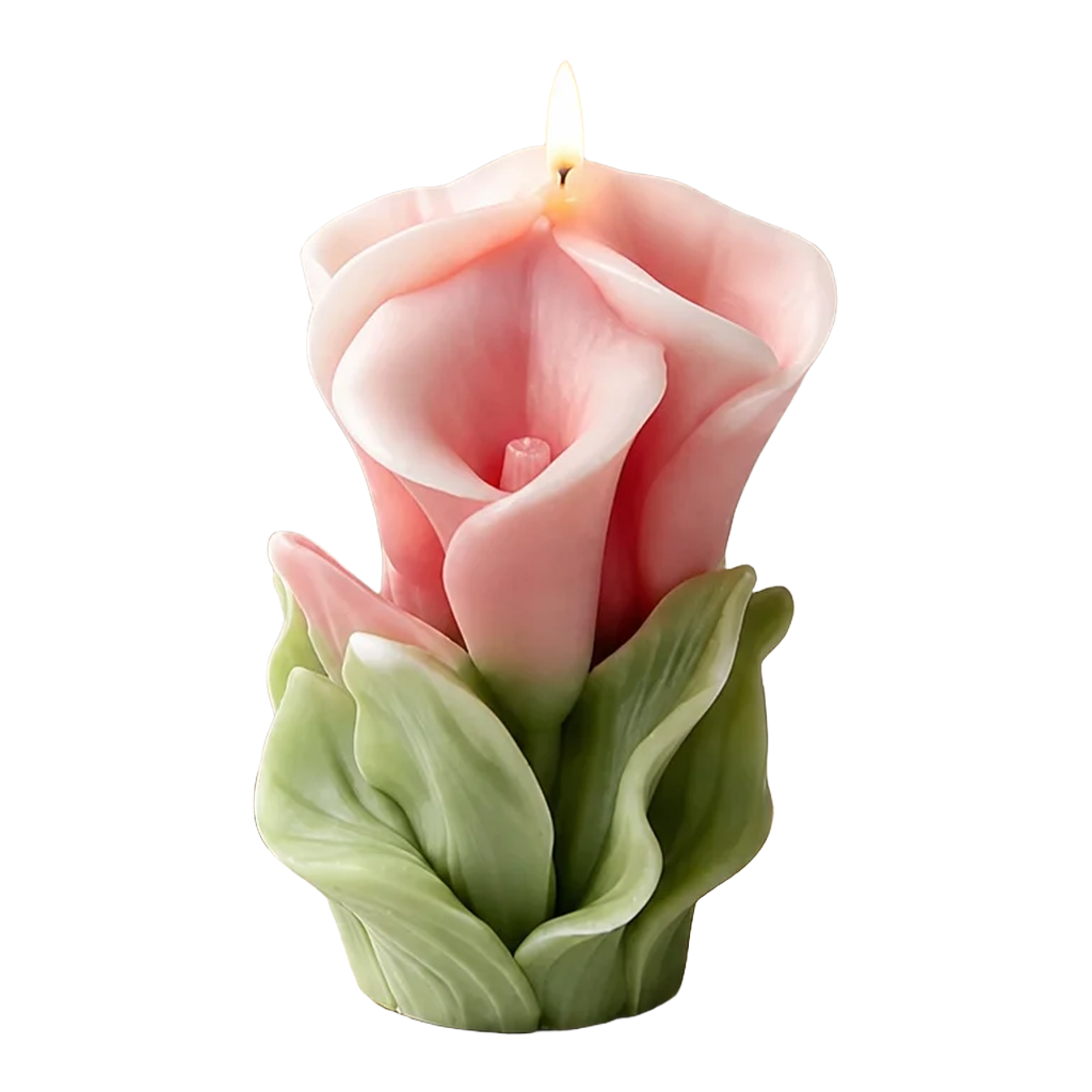 Calla Lily Sculptural Candle