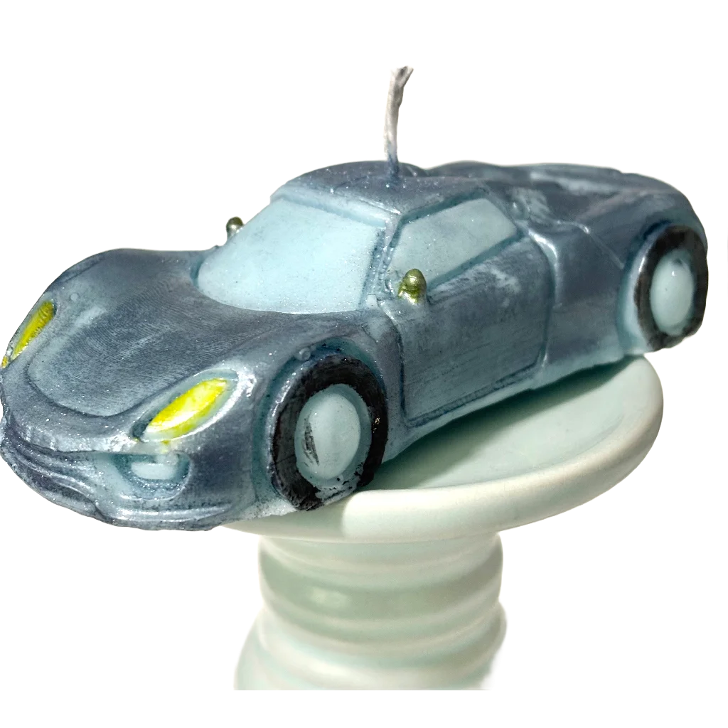 Cruising into Style – Car Sculptural Candle