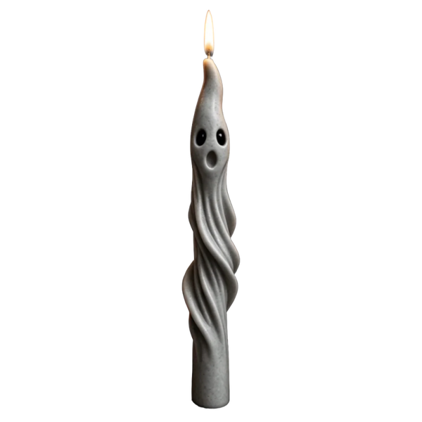 Ghost Spiral Candle