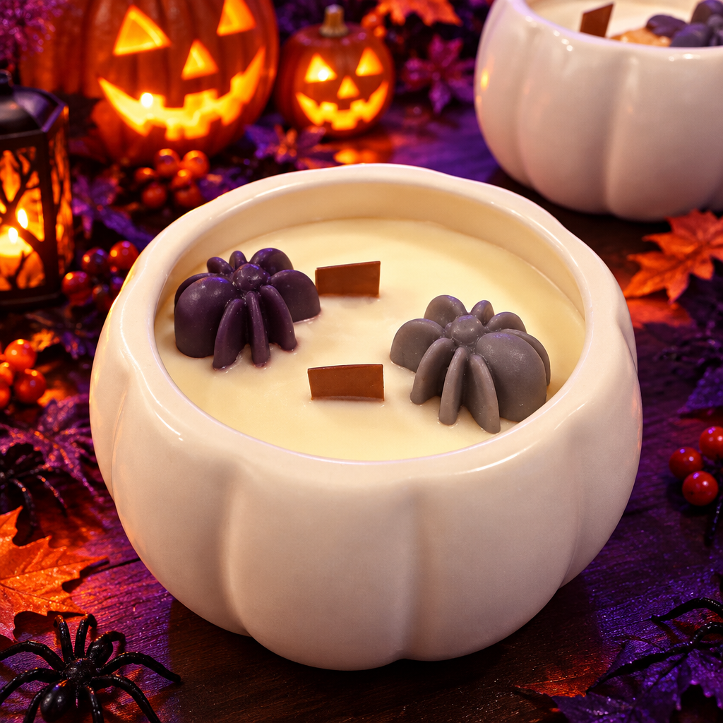 Trick-or-Treat Pumpkin Candle