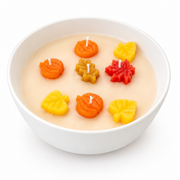 Autumn Leave Candle Bowl