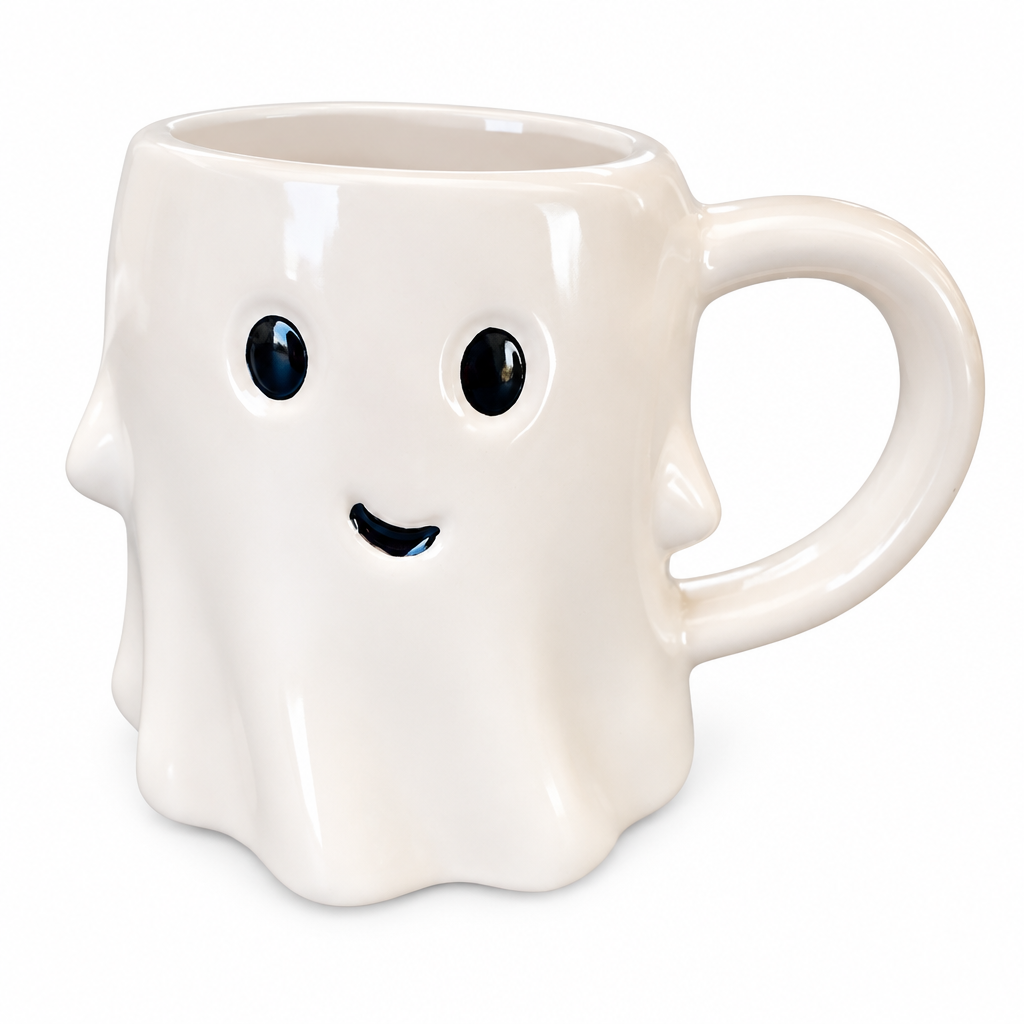 Ghost Mug Candle