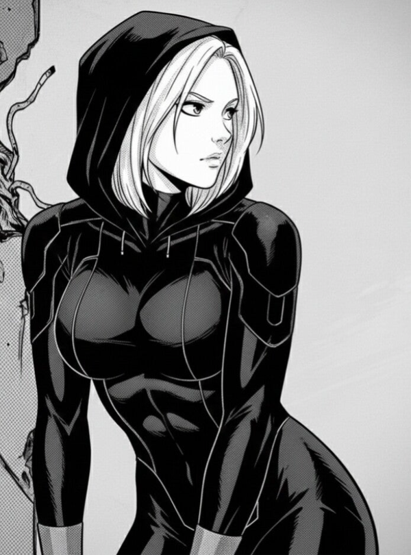 Acapella character artwork 11x17"