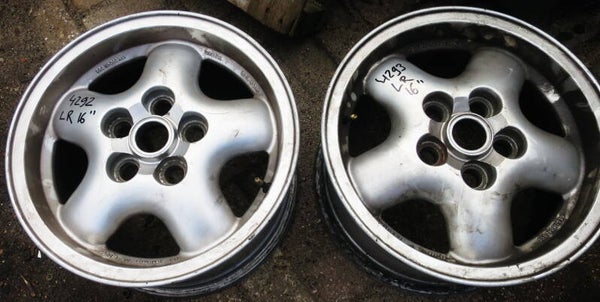4x Landrover Discovery II alu velgen 8x16"