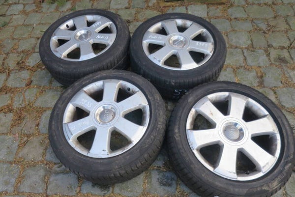 4x LM Audi velgen 7,5x17" steek 5x112