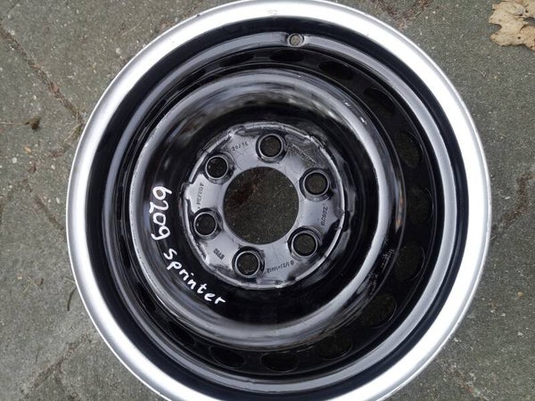 4x Mercedes Sprinter / VW Crafter 16" velgen 6x130