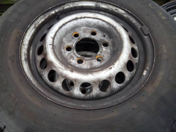 4x velgen 16" Sprinter/Crafter 6x130