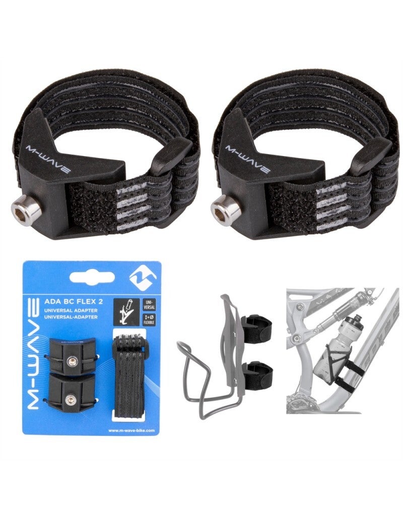 Attacchi universali per portaborraccia e accessori vari