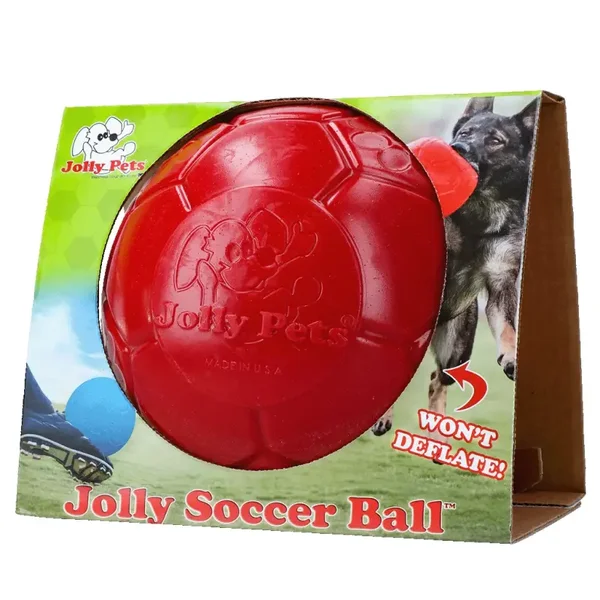 Jolly Soccer Ball Rood L (20 cm)