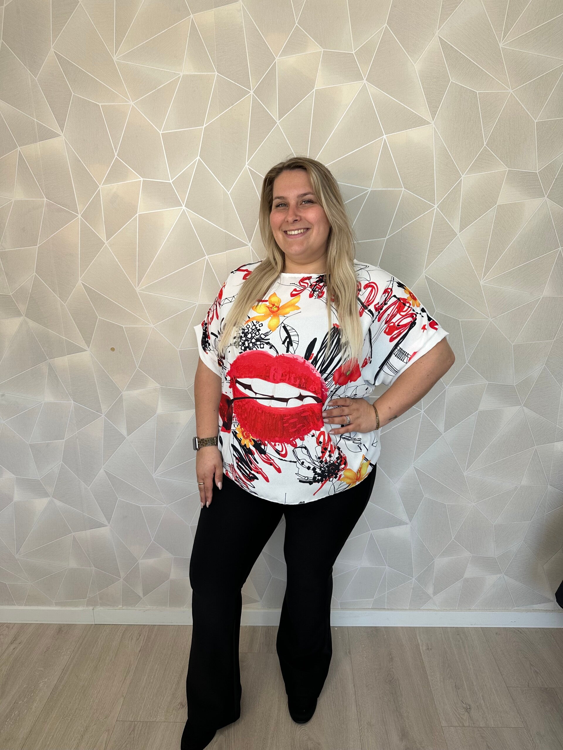 Plussize T-Shirt Lips