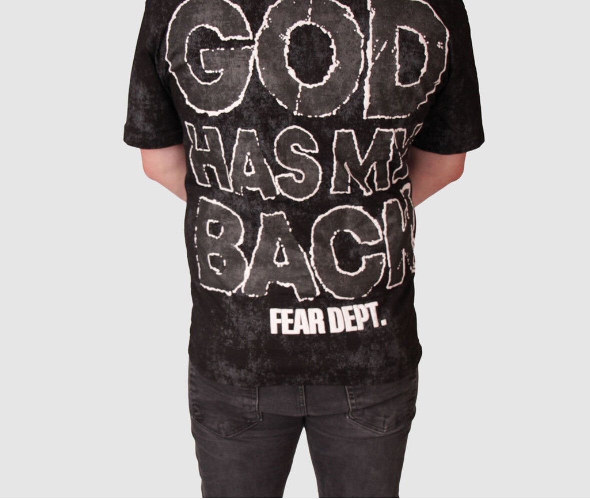 Heren t-Shirt God Has My Back
