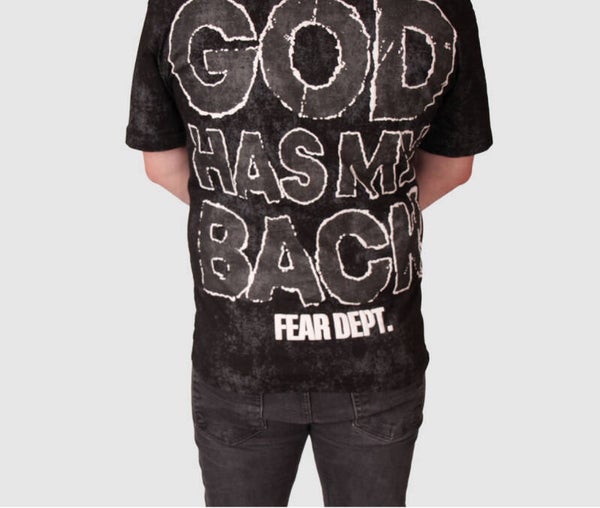 Heren t-Shirt God Has My Back
