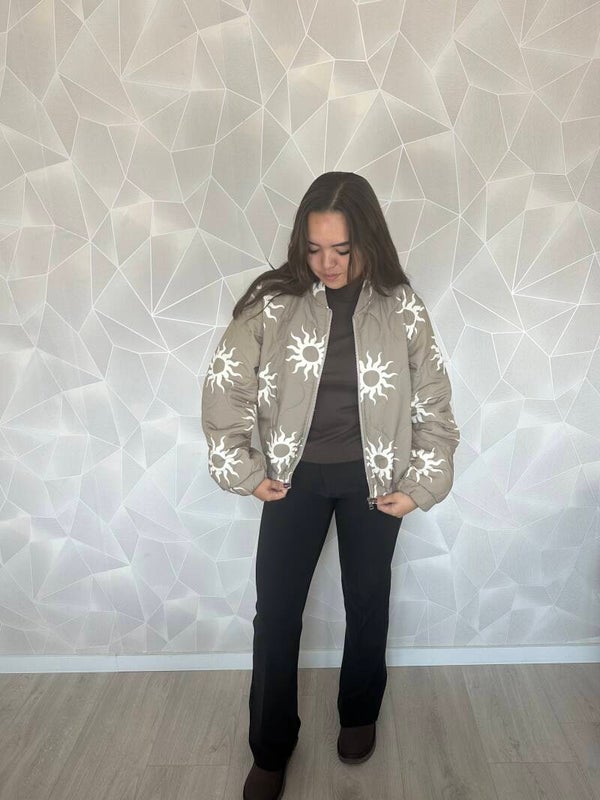 Sunburst Bomber Jacket