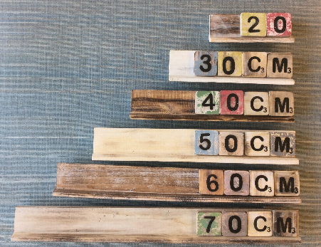 Scrabble letterplankjes