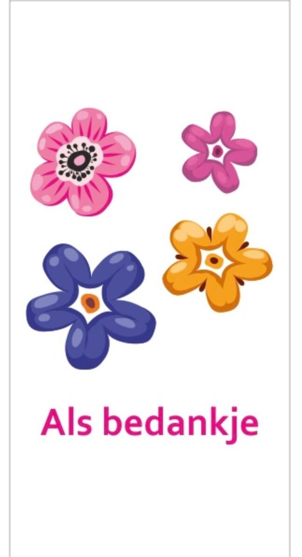 Cadeaukaartje Als Bedankje