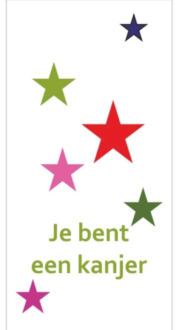 Cadeaukaartje Je bent een kanjer