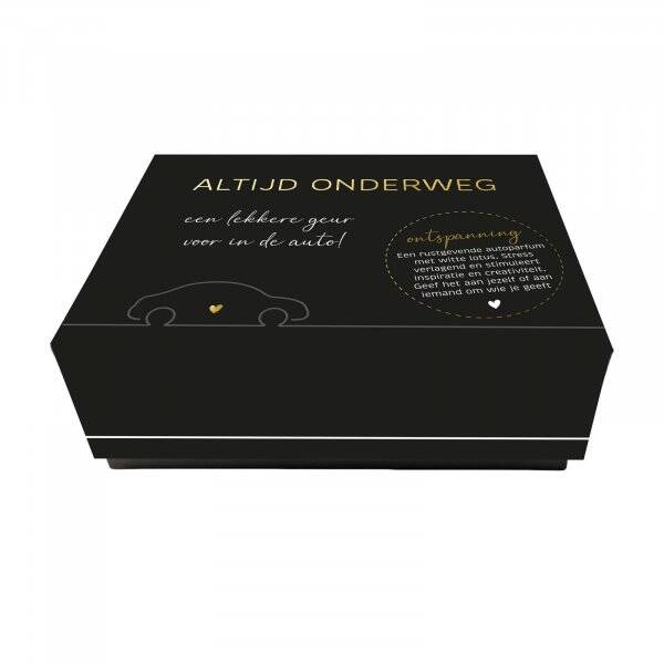 Autoparfum altijd onderweg