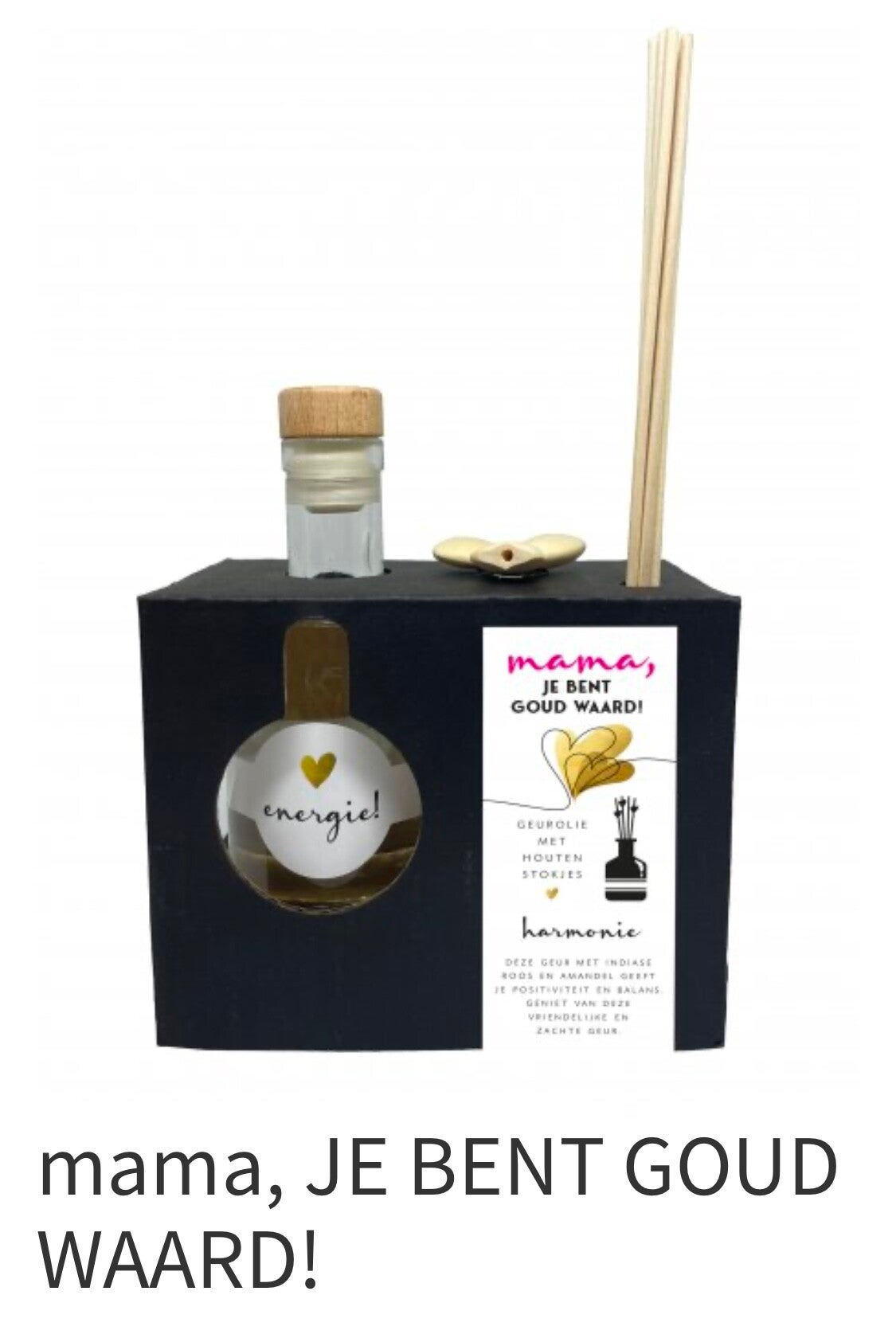 Geurstokje mama jij bent goud waard