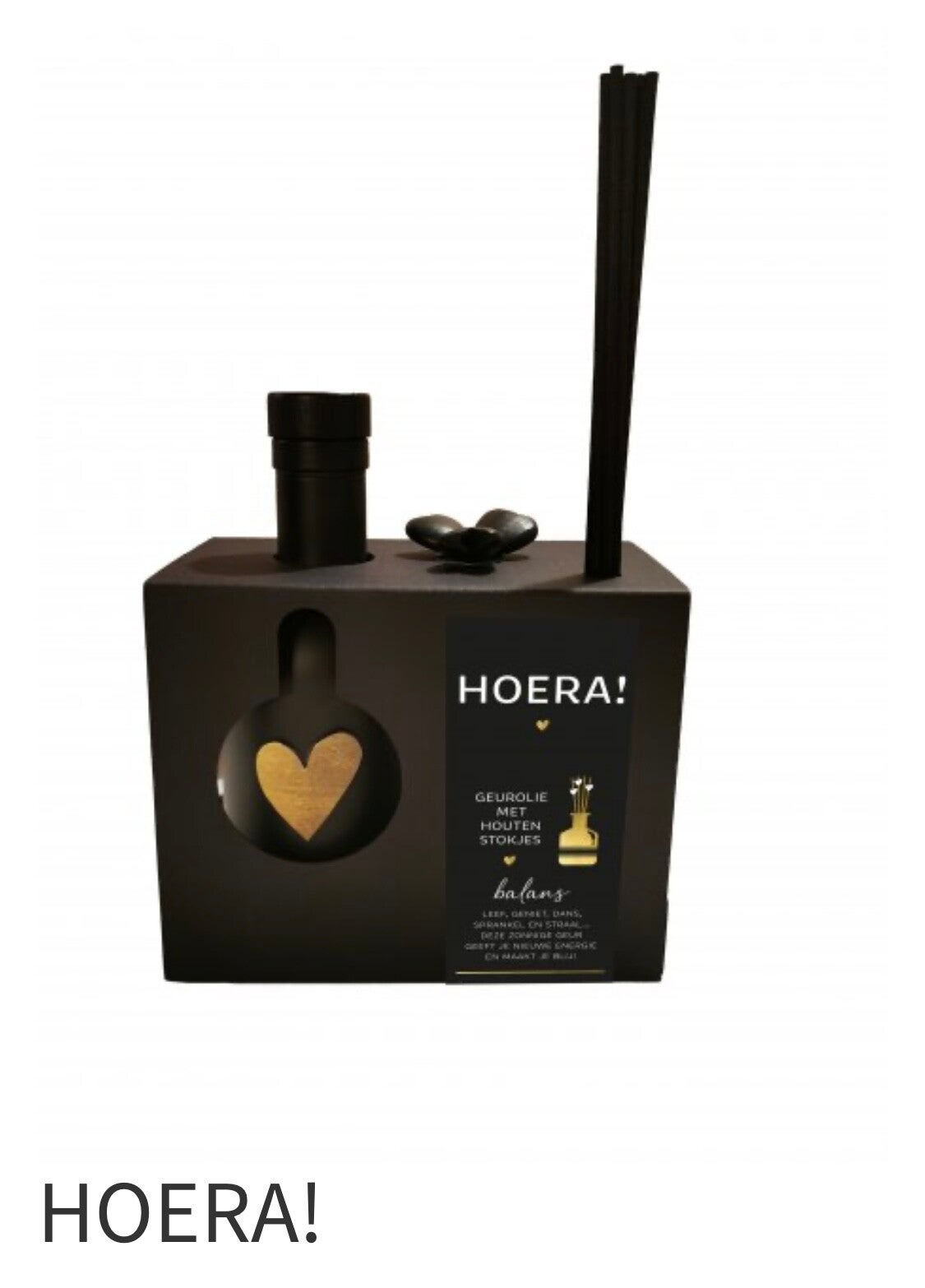 Geurstokje Hoera! - Black Edition
