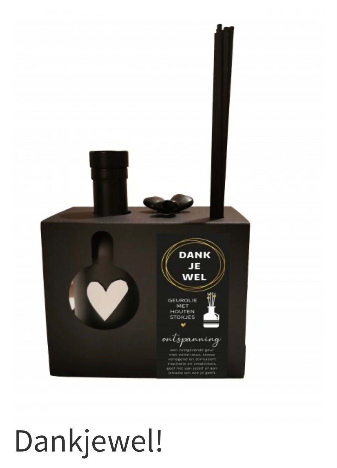 Geurstokje Van Harte - Black Edition