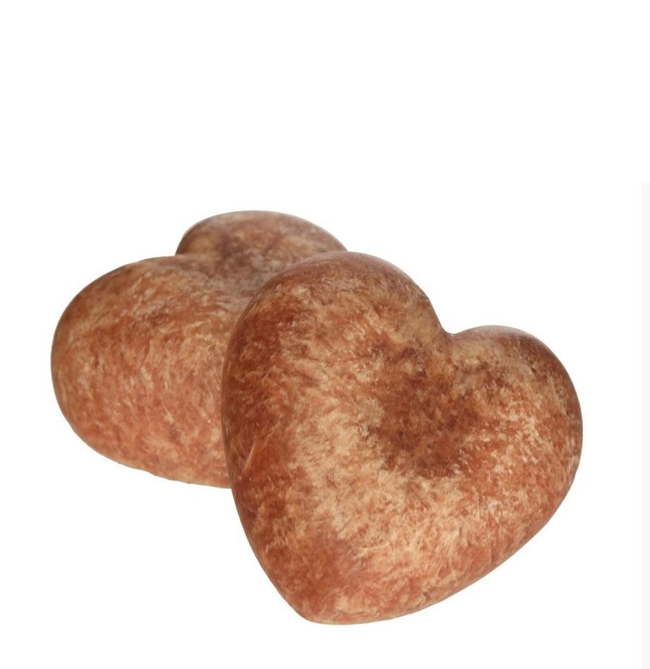 Amberblok hart amber