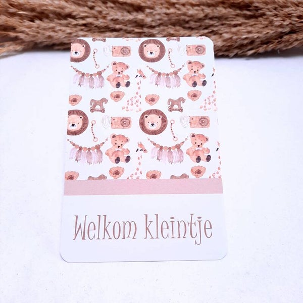 Welkom kleintje boho speelgoed