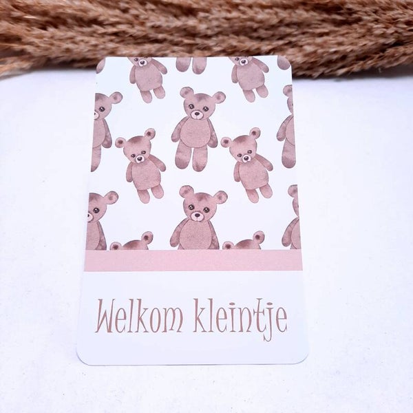 Welkom kleintje beertje