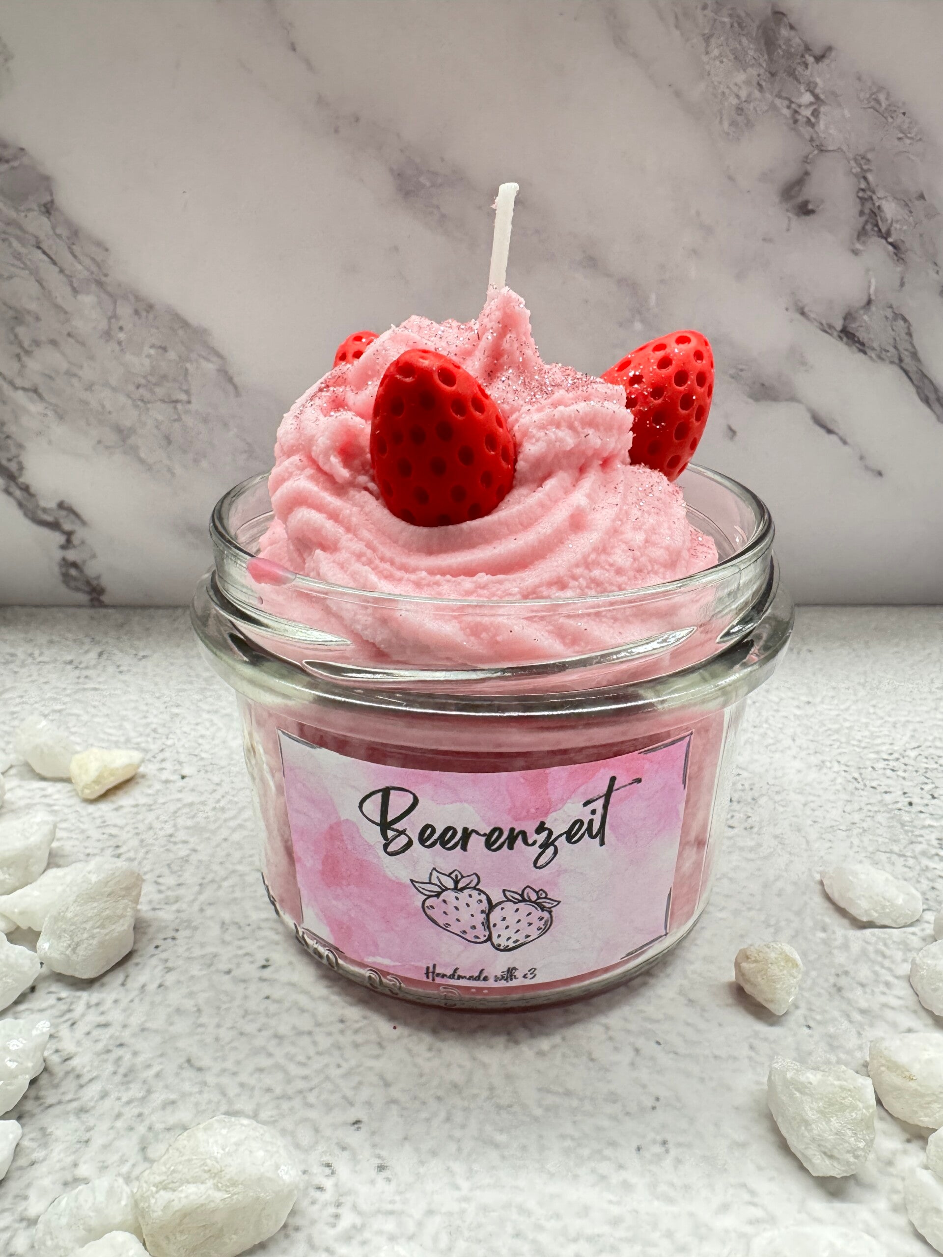 Duftkerze „Beerenzeit“ – Himbeerduft 🍓