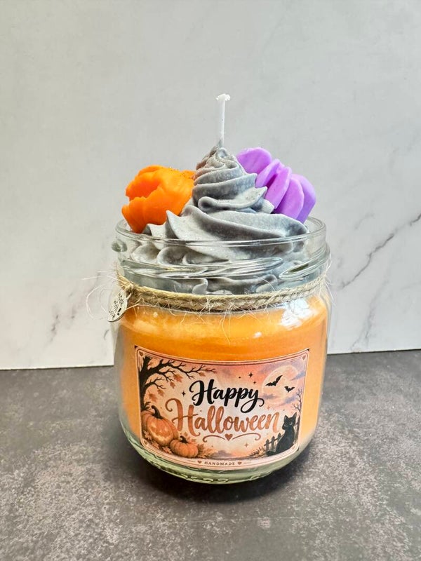 Duftkerze „Happy Halloween“ - Pumpkin Spice