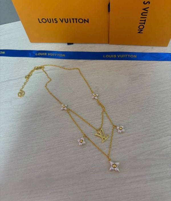 Colgante Louis vuitton doble