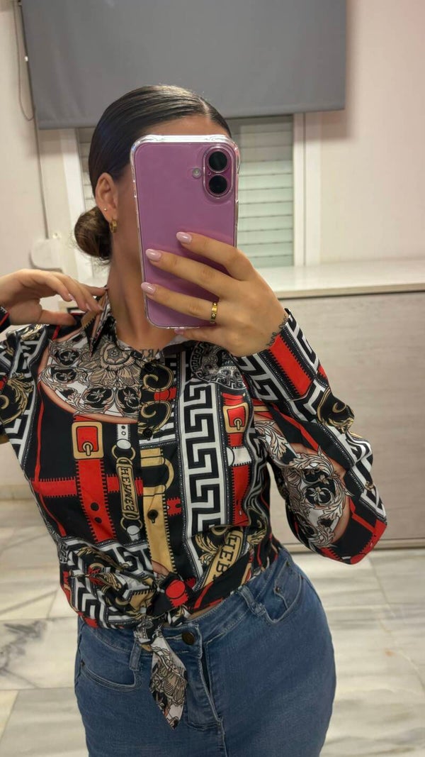 Camiseta Hermes roja