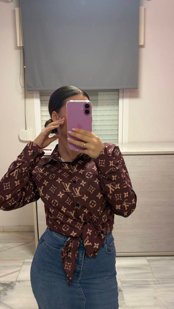 Camiseta Louis Vuitton botones