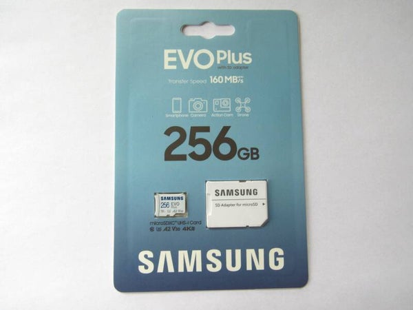 Samsung EVO Plus 256GB microSDXC