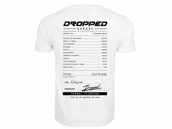 T-Shirt Dropped garage