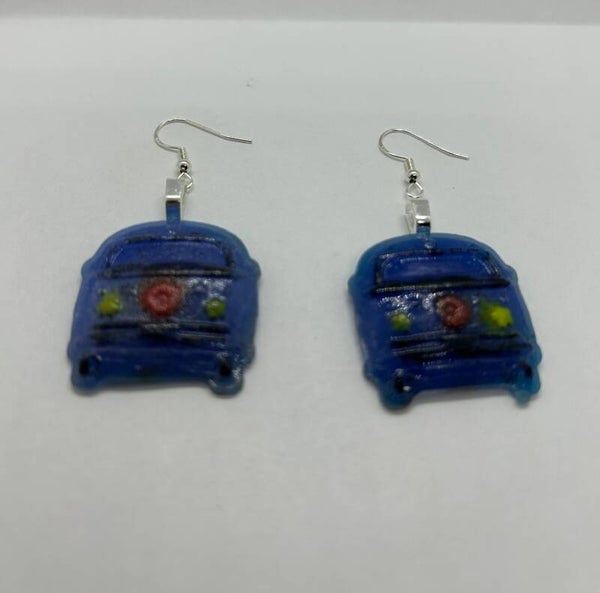 Blue VW Bus
