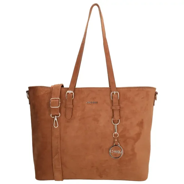 Laptoptas Suèdelook 15,6" Charm London