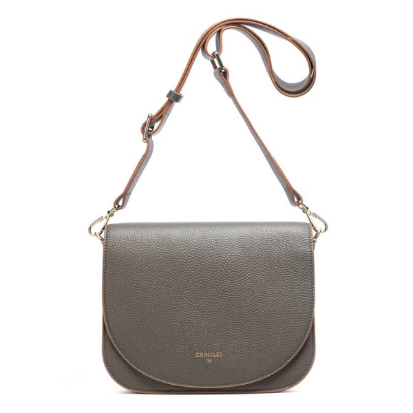 Schoudertas met flap Crinkles